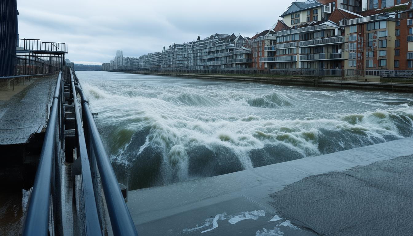 80斤女子被困車庫遭水沖，險象環生！她如何脫險？